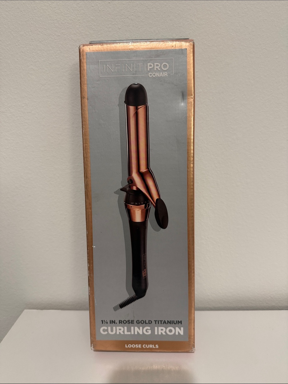 Conair InfinitiPro Rose Gold 1¼" Curling Iron